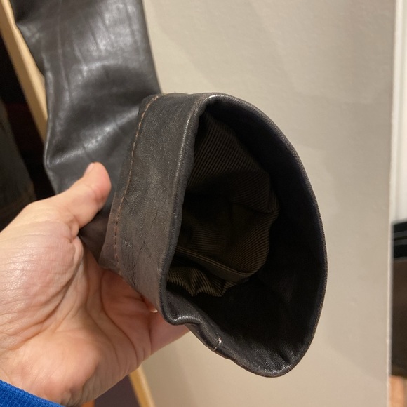 DANIER || Brown Leather Jacket - Picture 5 of 10